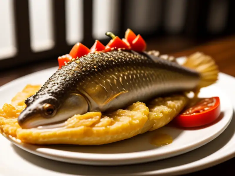 Frittierte Fischfilets