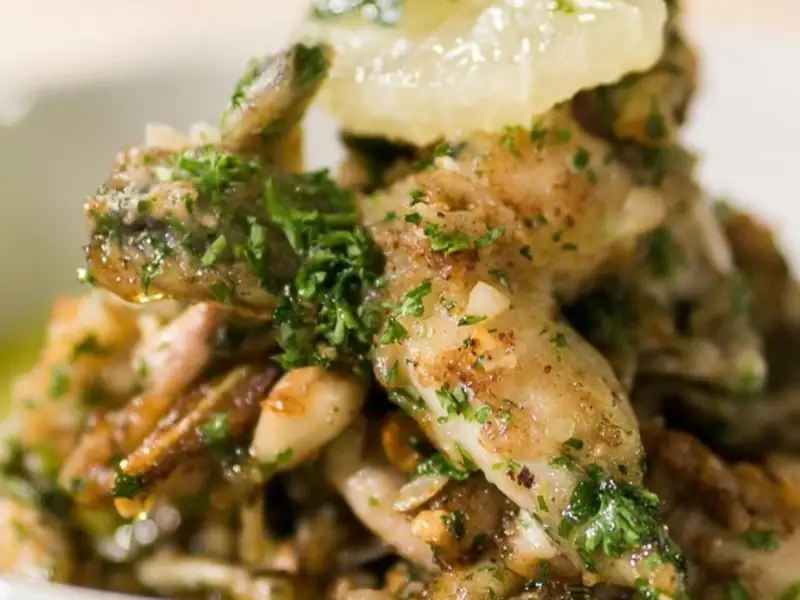Frog Legs with Garlic and Parsley