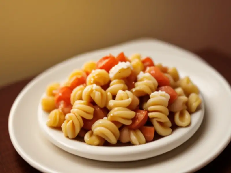 Fusilli pasta, naar de Napolitaanse stijl