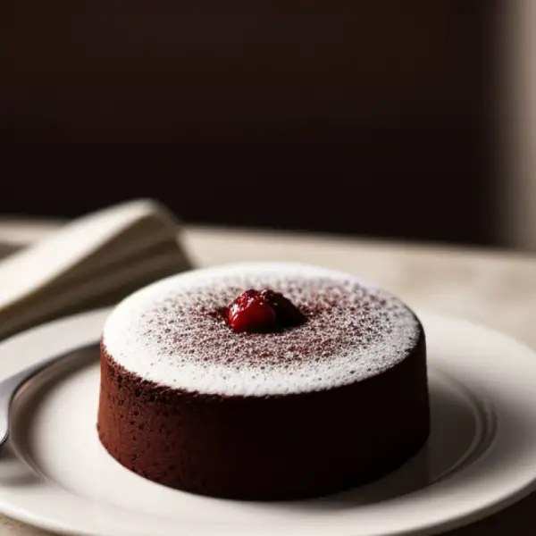 Gâteau au chocolat et marmelade d'orange