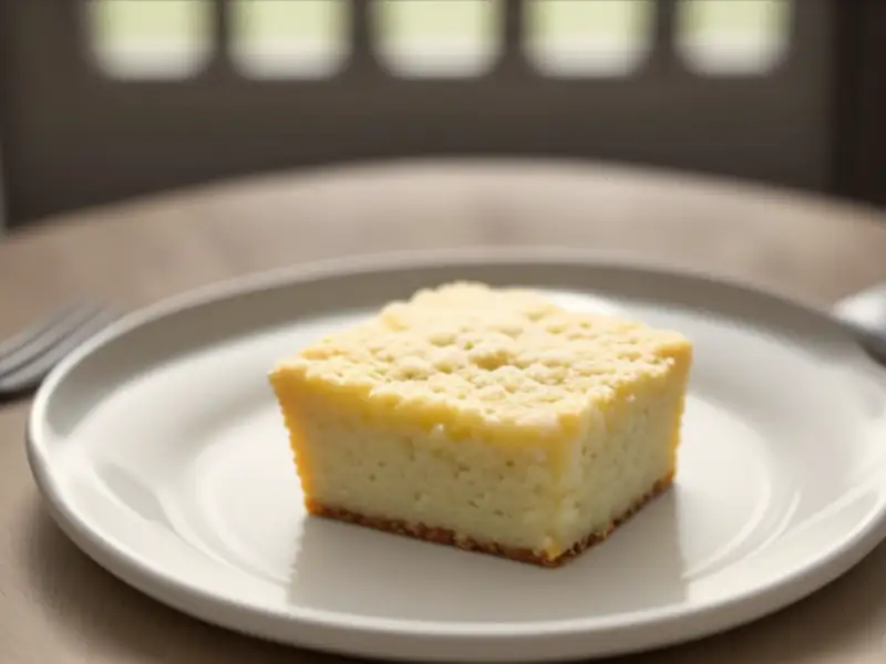 Gâteau au fromage blanc et aux miettes sablées
