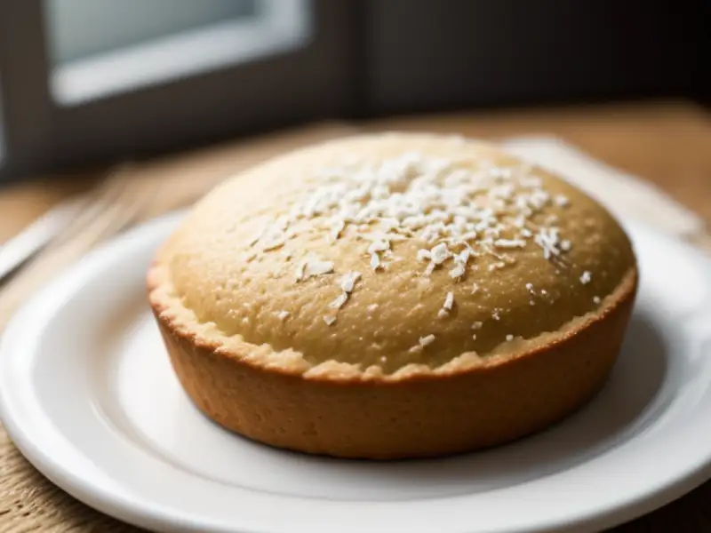 Gâteau au pain farci aux noix de coco
