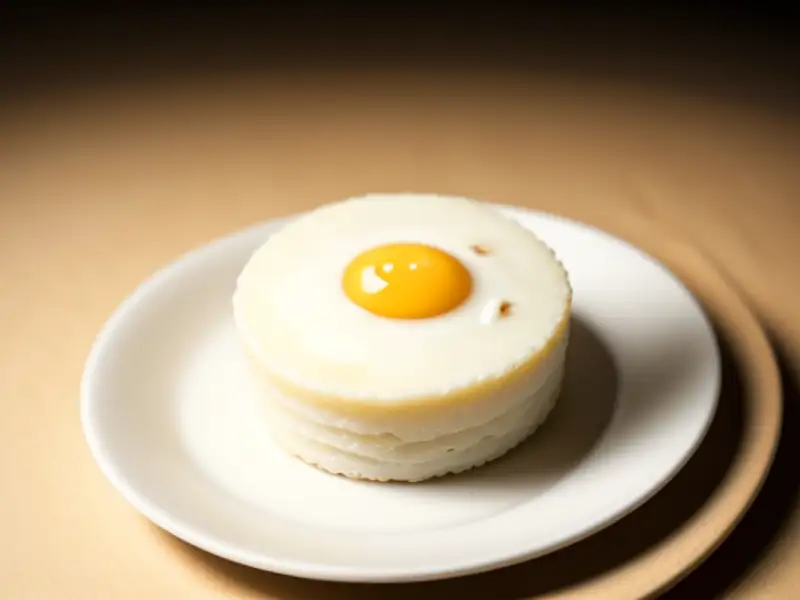 Gâteau de riz sucré aux amandes, deux versions
