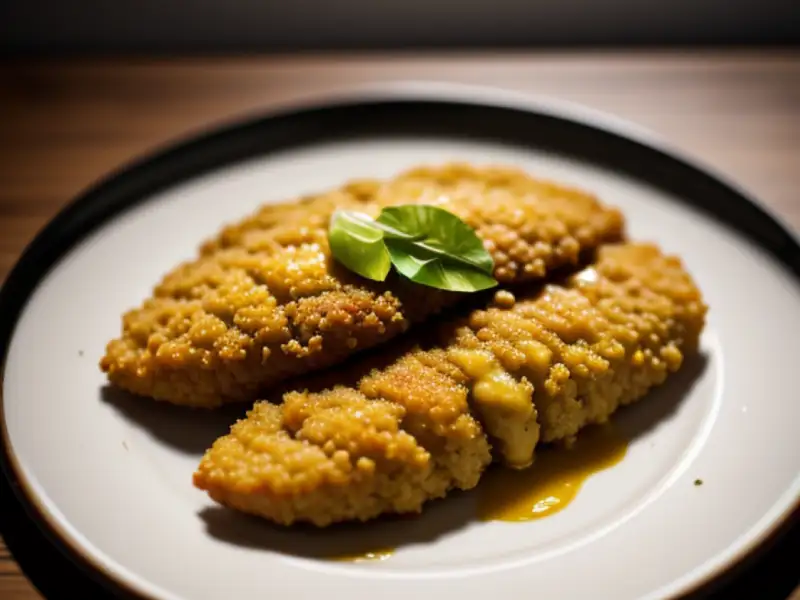 Kipfilet gefrituurd met kokosnootaroma