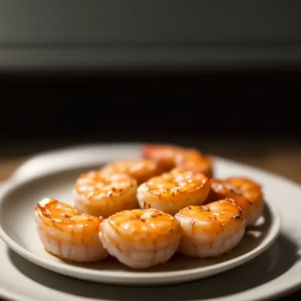 Gegrilde garnalen met knoflook