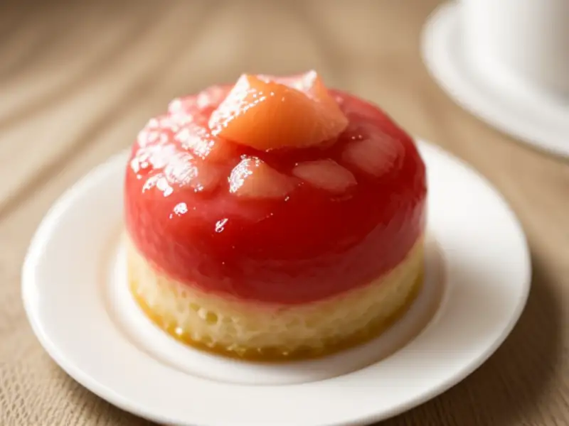 Geleia de ruibarbo e toranja
