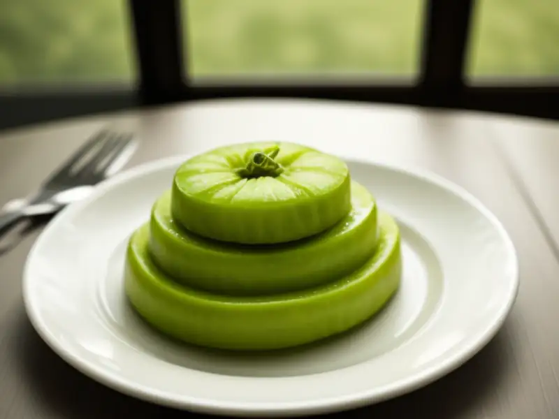 Geleia de tomate verde à catalã