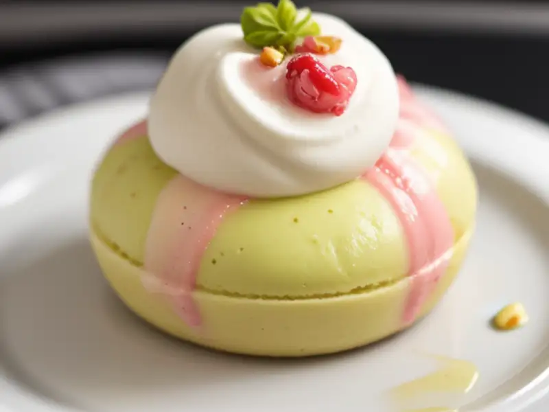 Ungarische, farbenfrohe Eiscreme