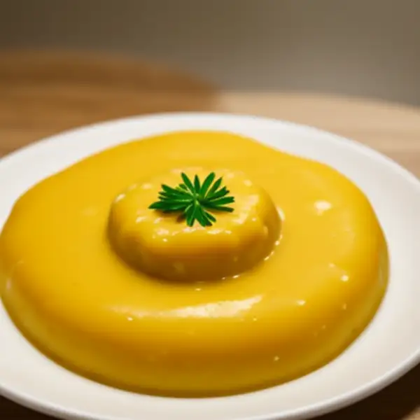 Gemüse-Velouté mit Senf und Weißwein