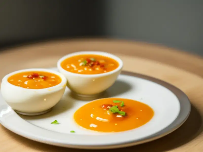 Gaspatxos d’Alpont mit Milchprodukten