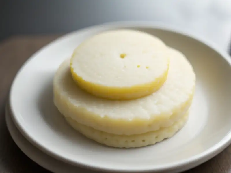 Getuk, doce javanês de mandioca amassada com coco