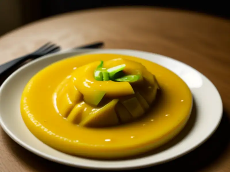 Ginger and mango sauce