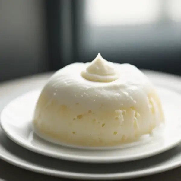 Glace maison au fromage frais
