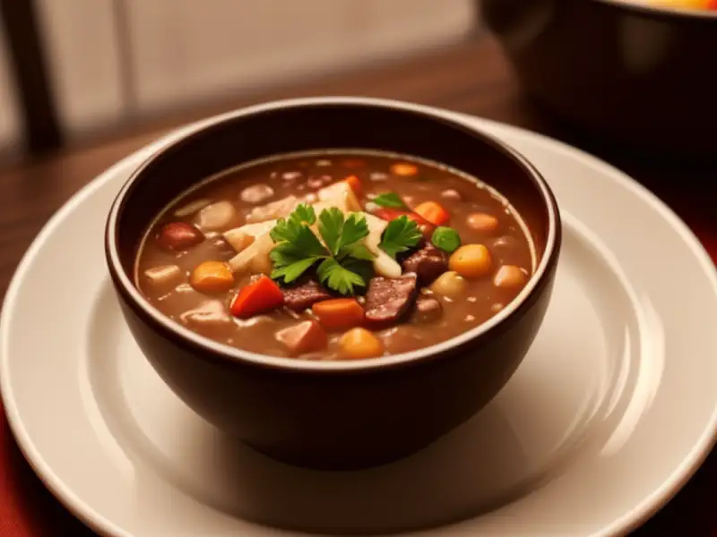 Goulash no caldeirão