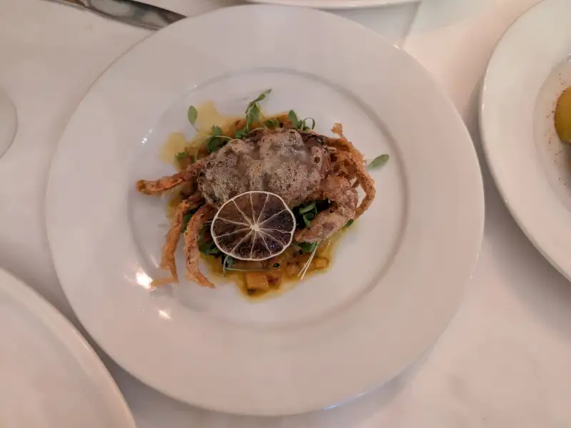 Granchio piccante allo stile singaporiano