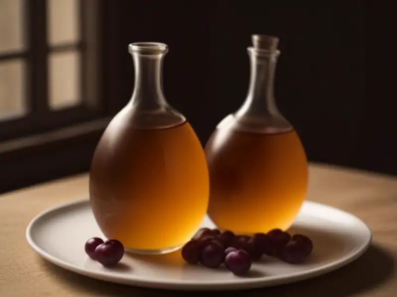 grapes infused in brandy