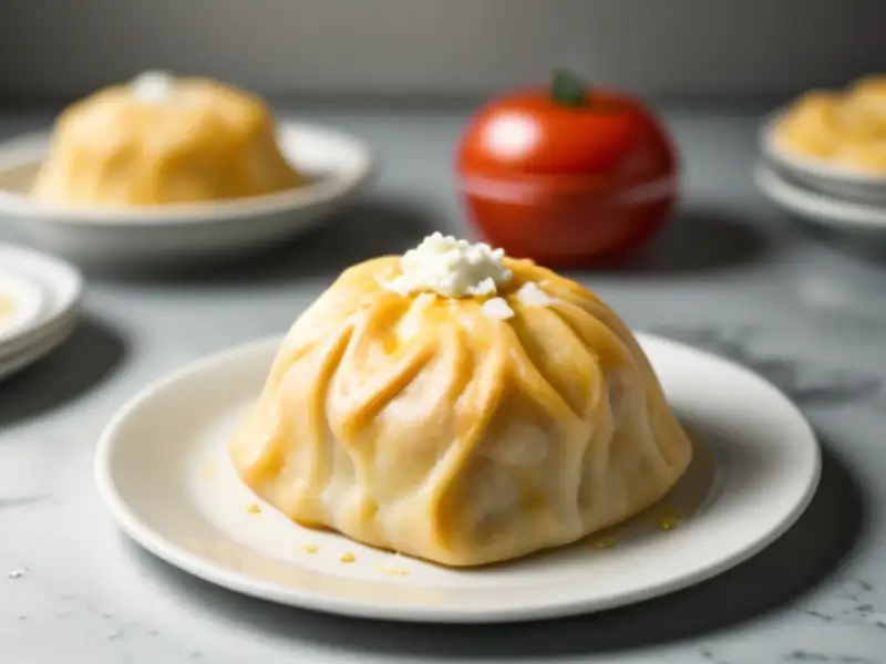 Wegańskie maultaschen zapiekane