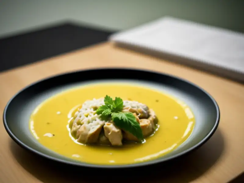 Green curry chicken