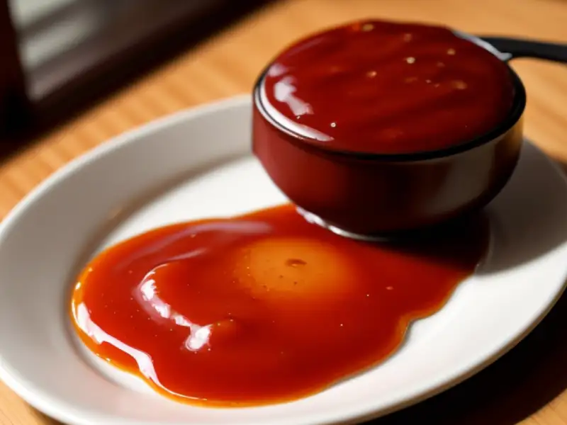 Apfel-Barbecuesauce