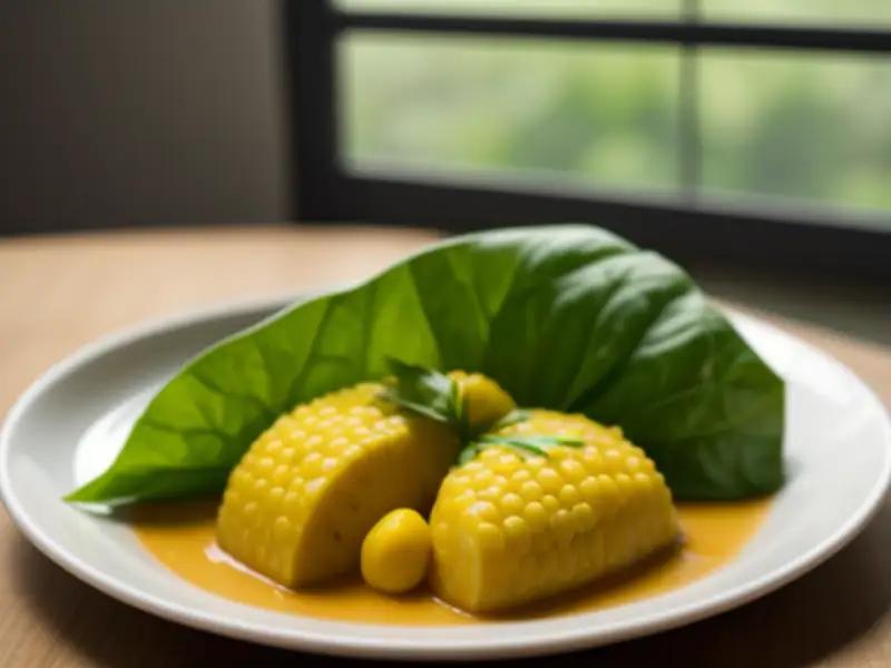 Gulai rampon: curry de Aceh com legumes e camarão