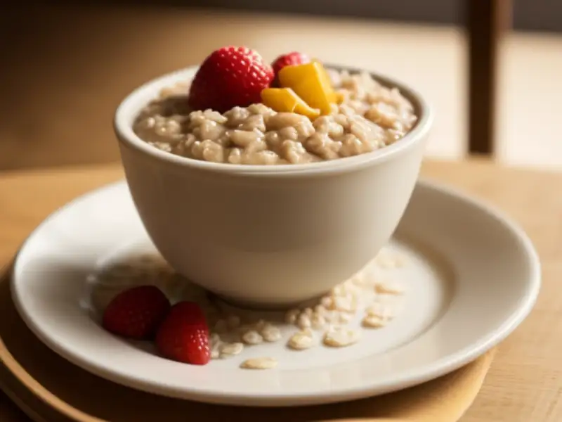 Haferbrei mit Früchten