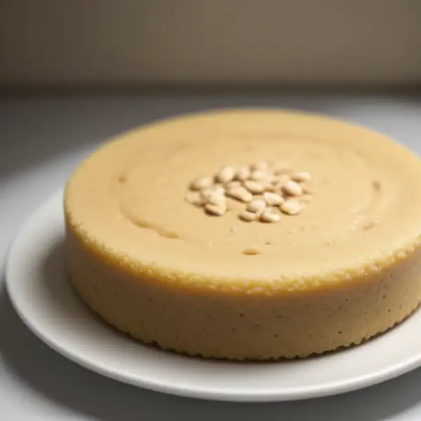 Halva de farine de blé aux amandes