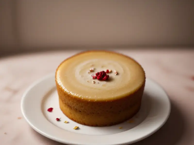 Halva persa com açafrão e água de rosas