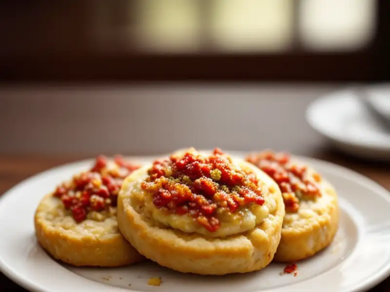 Hambúrgueres com feta e tomate seco