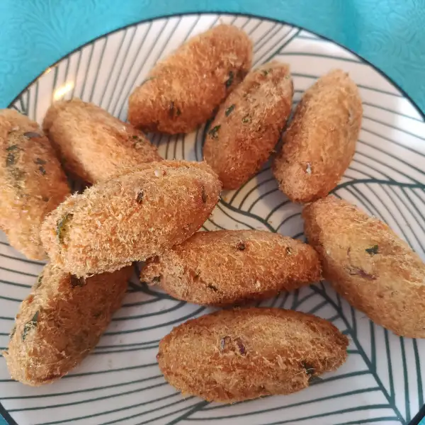Kroketten van kabeljauw en aardappel