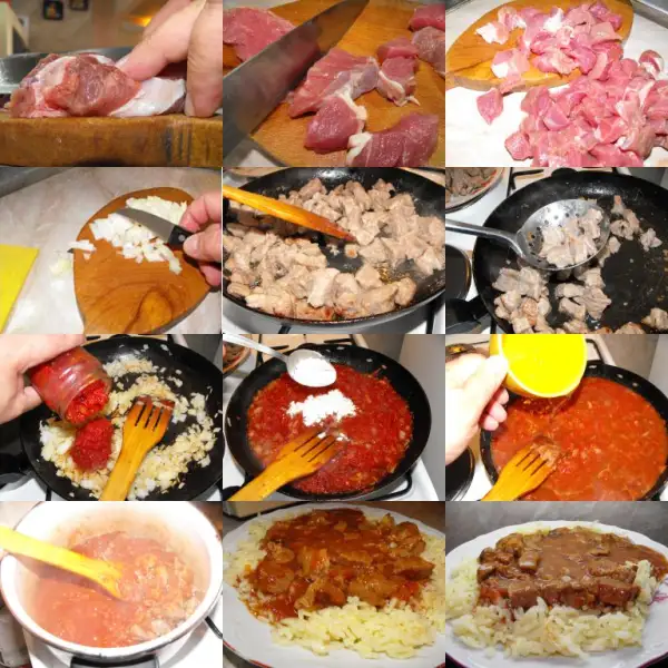 Lamm-Kebab in einem Pita-Brot
