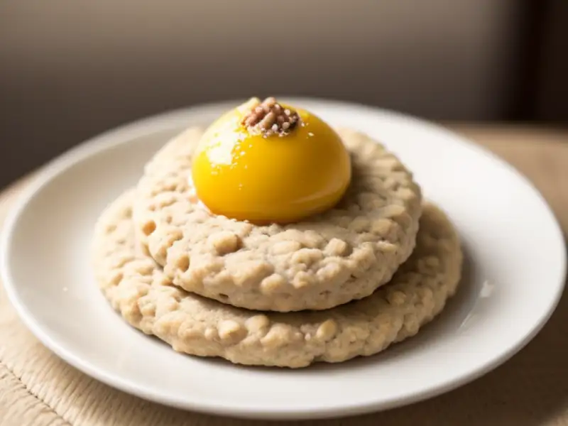 Koekjes met haver, appel en pompoenpitten