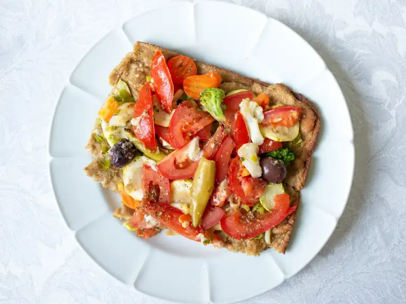 Homemade pizza