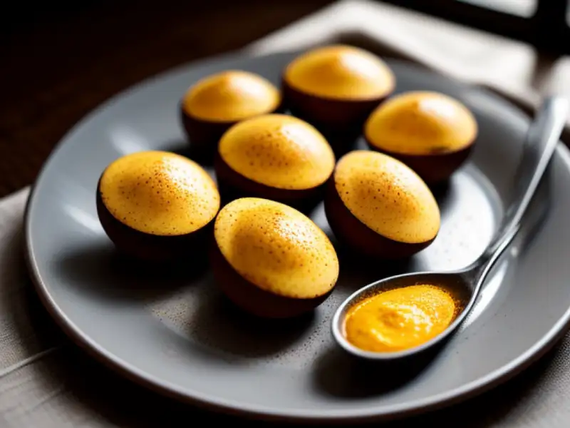 Huevos con especias