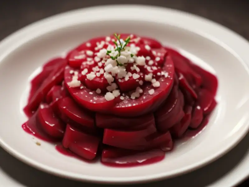 Insalata di barbabietole con rafano