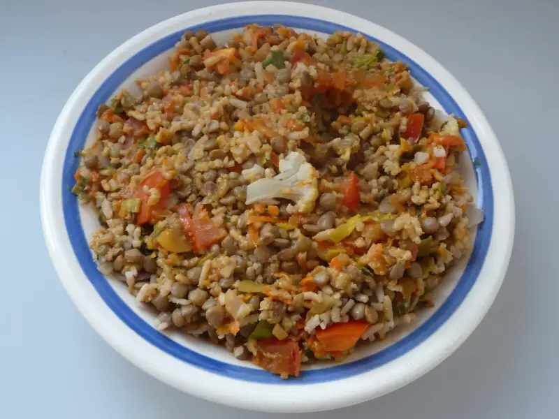 Insalata di Linz con riso