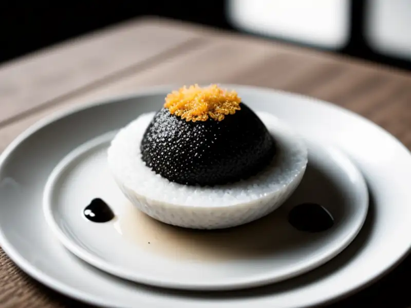 Iwel de Bali, bolo de arroz glutinoso grelhado com coco