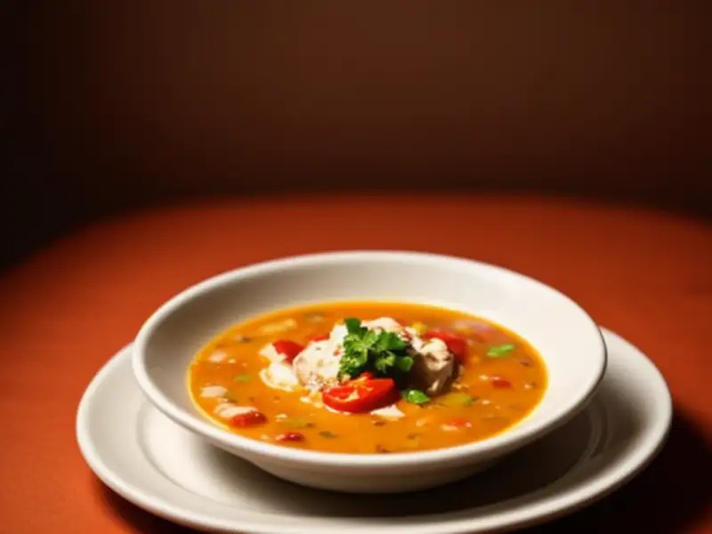 Kaq ik, sopa guatemalteca de peru