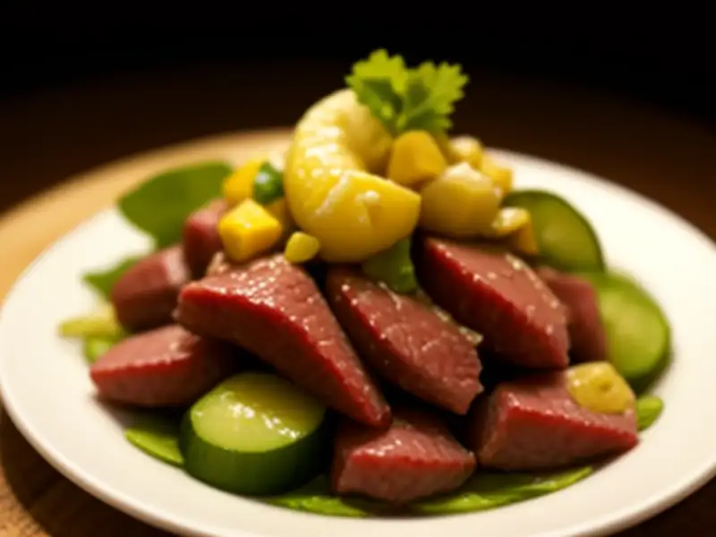 Katzenzungensalat