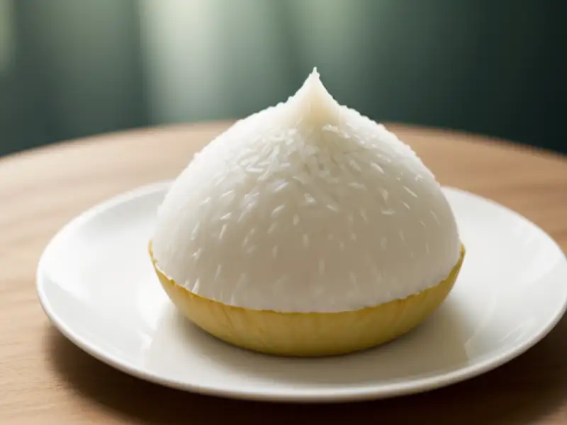 Kheer de palmeira-de-leque com coco