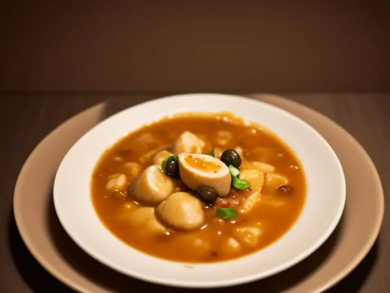 Khoresh de nozes com frango de Gilan