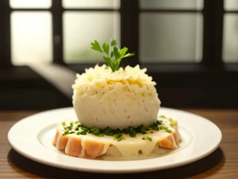 Małe kotlety wołowe z szynką i parmezanem
