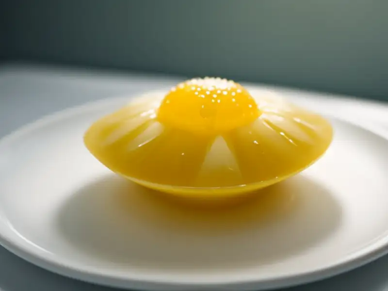 Kissel de espinheiro-marítimo, sobremesa gelatinosa