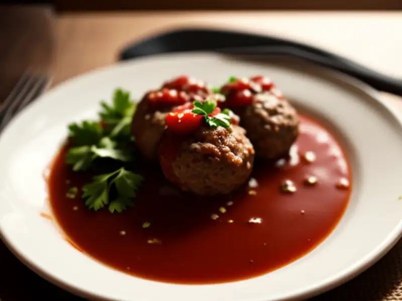 Kule z wołowiny z ziołami