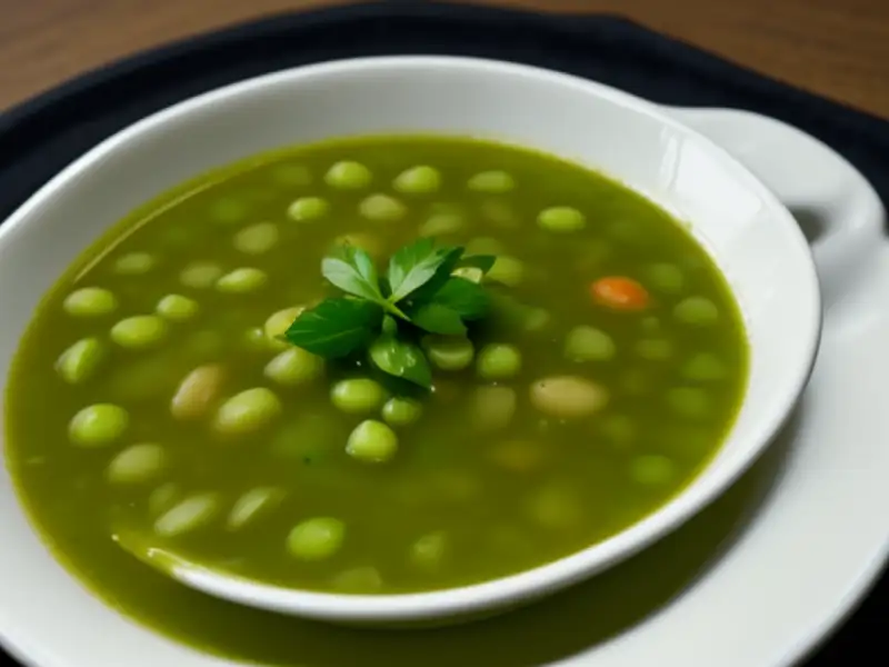 Traditionelle Kohlsuppe