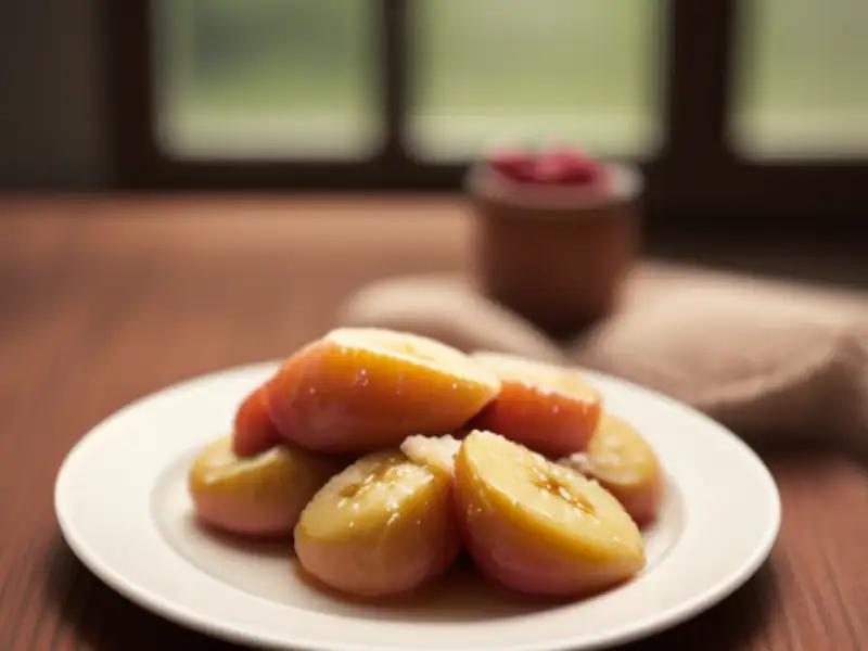 Aprikosen-, Bananen- und Rhabarber-Marmelade
