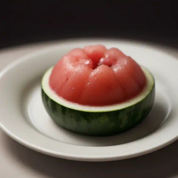 Konfitüre aus Wassermelonen-Schalen
