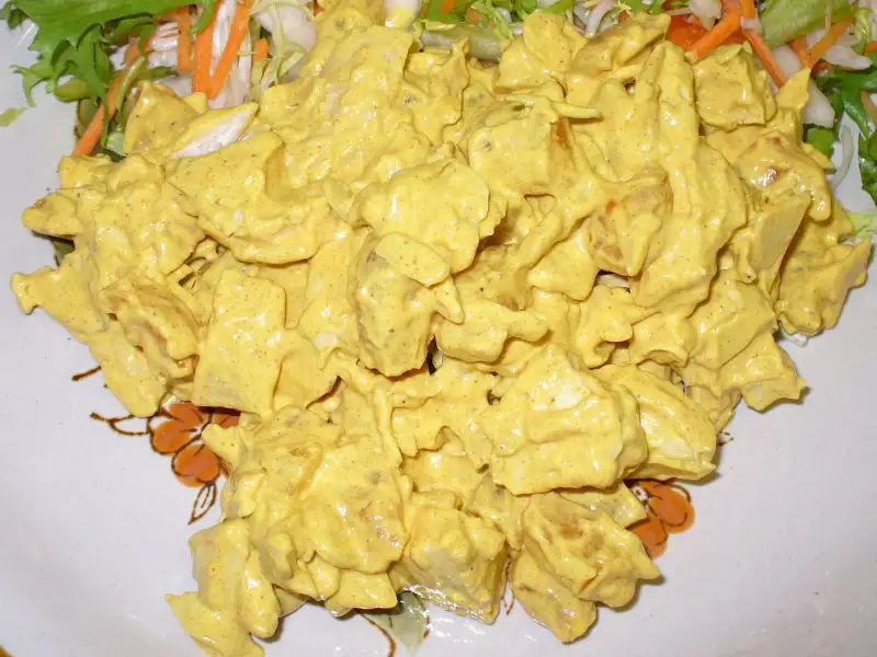 Kip in currysaus