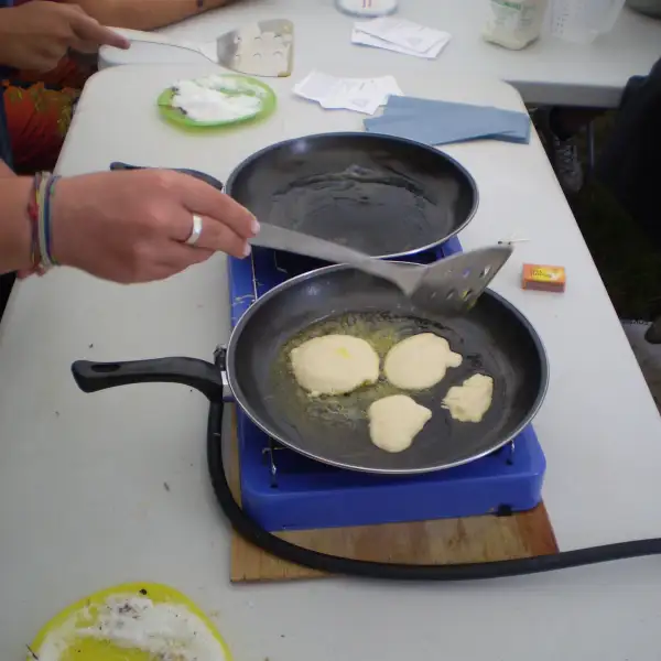 Krabbelurer, petites crêpes suédoises sucrées