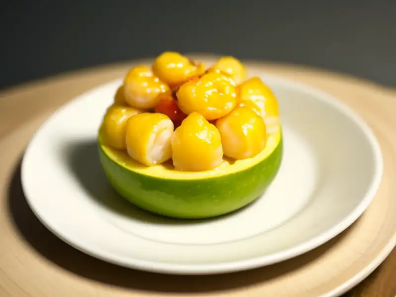 Krewetki w mango