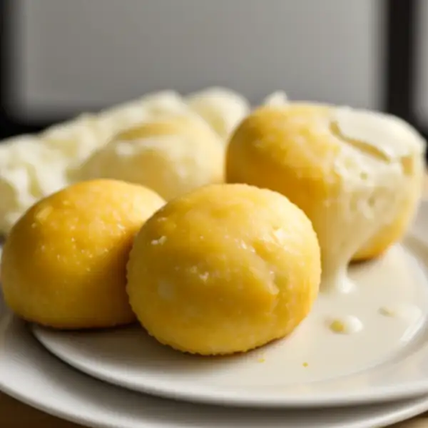 Kroketten van kip en hardgekookt ei